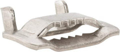 IDEAL TRIDON - Grade 201, Stainless Steel Banding Strap Buckle - 3/4" Wide - USA Tool & Supply