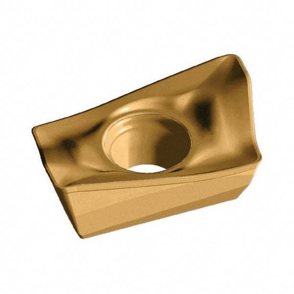 Walter - F56 Grade WKP35G Milling Insert - 6.15mm Thick, 10.8mm Inscribed Circle, 6mm Corner Radius - USA Tool & Supply