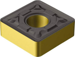 Sandvik Coromant - SNMG644 MR Grade 2220 Carbide Turning Insert - TiCN/AI2O3/TiN Finish, 90° Square, 3/4" Inscr Circle, 1/4" Thick, 1/16" Corner Radius - USA Tool & Supply