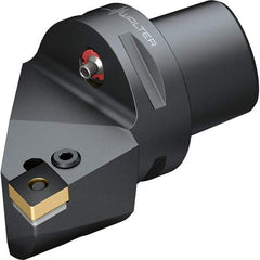 Walter - 95° Lead Angle, Indexable Turning Toolholder - 59mm OAL, Series PCLN-CAPTO-AUSSEN - USA Tool & Supply