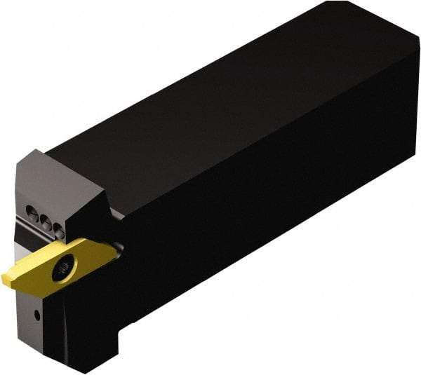 Sandvik Coromant - 0.2856" Max Depth of Cut, Right Hand Indexable Grooving Cutoff Toolholder - 25mm Shank Height x 25mm Shank Width, QS-SMALR2525X3HP Toolholder Style, Series CoroCut XS - USA Tool & Supply