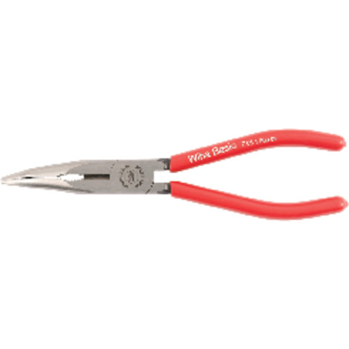 6-1/2 EX LNG BENT NEEDLE NOSE PLIER - USA Tool & Supply
