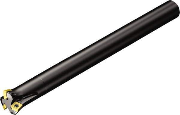 Sandvik Coromant - 5 Inserts, 0.6535" Cutter Diam, 0.85mm Max Depth of Cut, Indexable High-Feed Face Mill - Series CoroMill 415 - USA Tool & Supply