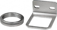 Parker - FRL Mounting Bracket with Mounting Nut - Use with Parker P3Y Regulators & Filter/Regulators - USA Tool & Supply