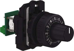 Schneider Electric - Potentiometers Resistance (Ohms): 10000 Operator Type: Knob - USA Tool & Supply