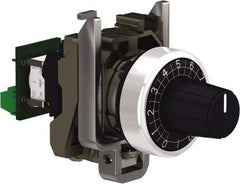 Schneider Electric - Potentiometers Resistance (Ohms): 100000 Operator Type: Knob - USA Tool & Supply