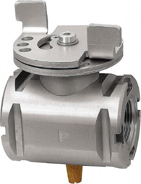 Parker - FRL Lock-out Valve - Use with Parker P3Y Filters, Regulators & Lubricators - USA Tool & Supply