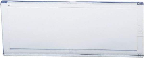 Save Phace - 4" Wide x 2" High, Polycarbonate Lens - 5/8" Thick, Clear, Inside Mount - USA Tool & Supply