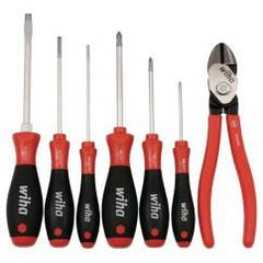 7PC SUPERCUT/SCRWDRVR SET - USA Tool & Supply