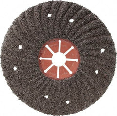 Camel Grinding Wheels - 4-1/2" Diam 7/8" Hole 60 Grit Fiber Disc - Medium Grade, Silicon Carbide, 8,500 Max RPM, Series Semi Flex Red Fiber - USA Tool & Supply