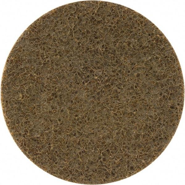 Camel Grinding Wheels - 5" Diam, 60 Grit, Aluminum Oxide Hook & Loop Disc - Coarse Grade, Nonwoven, Cloth Backing, - USA Tool & Supply