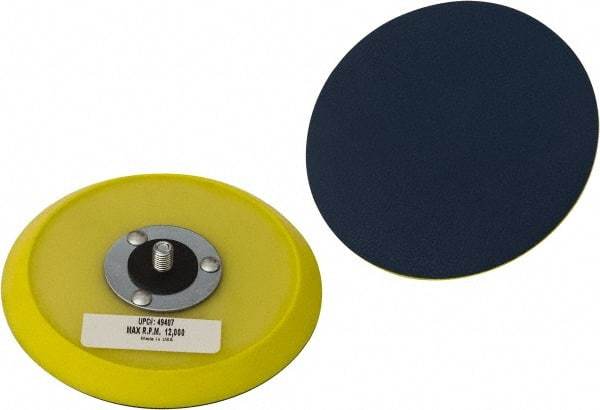 Camel Grinding Wheels - 6" Diam Disc Backing Pad - 10,000 RPM - USA Tool & Supply