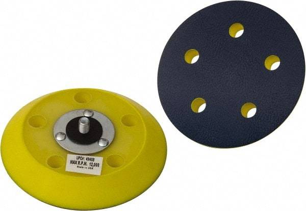 Camel Grinding Wheels - 5" Diam Disc Backing Pad - 10,000 RPM - USA Tool & Supply