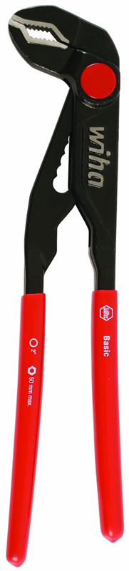 12" Soft Grip Rapid Adjustable Push Button Water Pump Pliers - USA Tool & Supply
