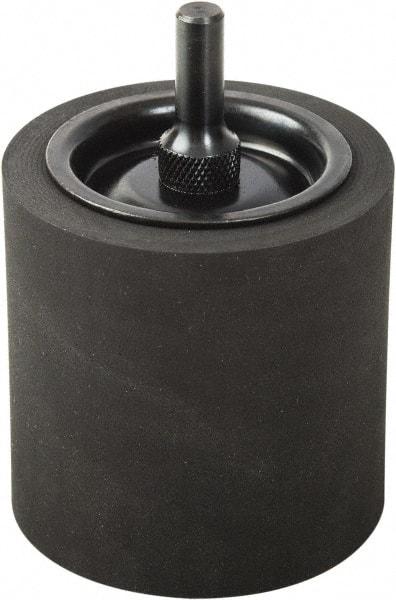 Camel Grinding Wheels - 3" Wide x 3" Diam, Expander Wheel Spiral Band Drum - 3/8" Shank Diam, 3,000 RPM - USA Tool & Supply