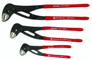 3 Pc. Set Soft Grip Adjustable Pliers Box Type - USA Tool & Supply