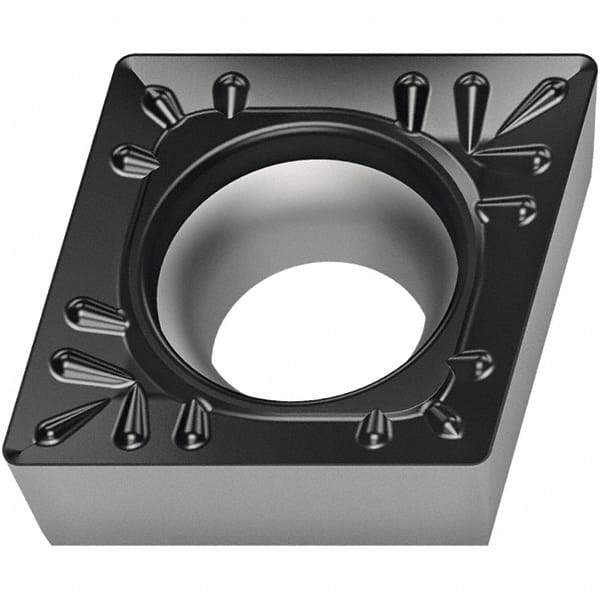 Walter - CCMT RM4 Grade WSM30S Turning Insert - TiAlN+Al2O3+(Al) Finish, 80° Rhombic, 6.35mm Inscr Circle, 2.38mm Thick, 0.4mm Corner Radius - USA Tool & Supply