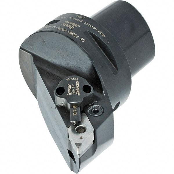 Iscar - Right Hand Cut, Size C4, Various Insert Compatiblity, External Modular Turning & Profiling Cutting Unit Head - 27mm Ctr to Cutting Edge, 55mm Head Length, Through Coolant, Series CAMFIX, Isoturn, JetHPLine - USA Tool & Supply