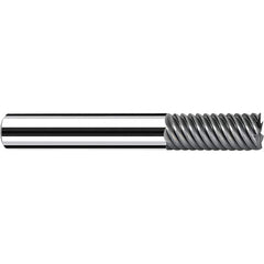 Fraisa - 1/2, 1" LOC, 1/2" Shank Diam, 3" OAL, 7 Flute Solid Carbide Square End Mill - USA Tool & Supply