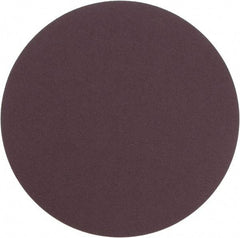 Camel Grinding Wheels - 12" Diam, 80 Grit Aluminum Oxide Adhesive PSA Disc - Medium Grade, Maroon, X Weighted Backing, Flexible - USA Tool & Supply
