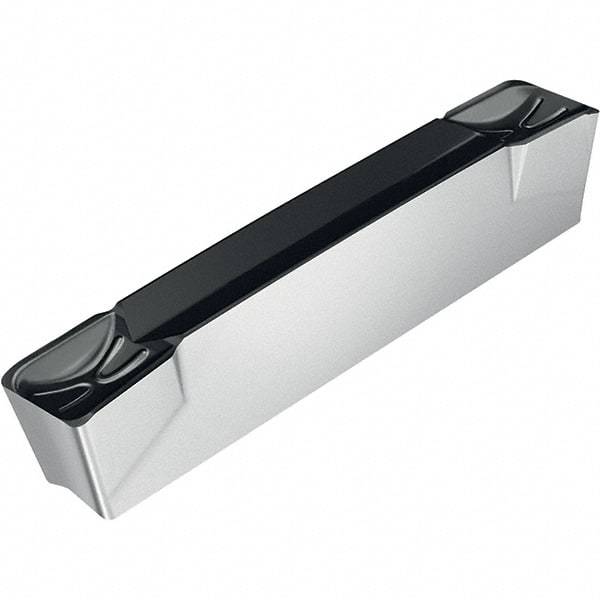 Walter - 3E400N04GX GD6 Grade WSM33S, 4mm Cutting Width Carbide Grooving Insert - Neutral, 0.4mm Corner Radius, TiAlN/Al2O3/ZrCN Finish - USA Tool & Supply