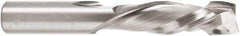 Amana Tool - 1/2" Cutting Diam x 1-5/8" Length of Cut, 2 Flute, Compression Spiral Router Bit - Right Hand Cut, Solid Carbide, 3-1/2" OAL x 1/2" Shank Diam, Laminate Trim - USA Tool & Supply