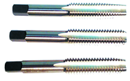 3 Pc. HSS Hand Tap Set M3 x 0.50 D3 3 Flute (Taper, Plug, Bottoming) - USA Tool & Supply