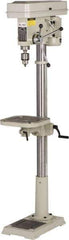 Enco - 346mm Swing, Step Pulley Drill Press - 16 Speed, 3/4 hp, Single Phase - USA Tool & Supply