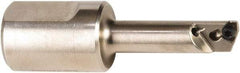 WOHLHAUPTER - 8mm Min Bore Diam, 53mm OAL, 16mm Shank Diam, F21192D-S Indexable Boring Bar - 30mm Max Bore Depth, WB.. 03.. Insert, Screw Holding Method - USA Tool & Supply