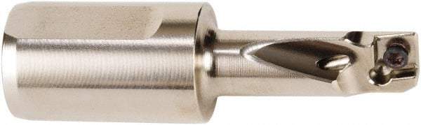 WOHLHAUPTER - 18mm Min Bore Diam, 91mm OAL, 17mm Shank Diam, F10192D-S Indexable Boring Bar - 68mm Max Bore Depth, CC.. 06.. Insert, Screw Holding Method - USA Tool & Supply
