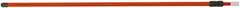 TAPCO - PVC Extension - Orange and Black, Compatible with TAPCO BlinkerPaddles and Manufacturer Number 2180 - USA Tool & Supply