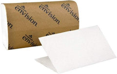 Georgia Pacific - 1 Ply White Single-Fold Paper Towels - 9-1/4" Wide - USA Tool & Supply