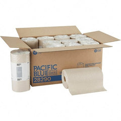 Georgia Pacific - Hard Roll of 2 Ply Brown Paper Towels - 11" Wide - USA Tool & Supply