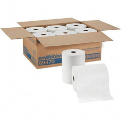 Georgia Pacific - Hard Roll of 1 Ply White Paper Towels - 10" Wide, 800' Roll Length - USA Tool & Supply