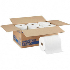 Georgia Pacific - Hard Roll of 1 Ply White Paper Towels - 10" Wide, 800' Roll Length - USA Tool & Supply