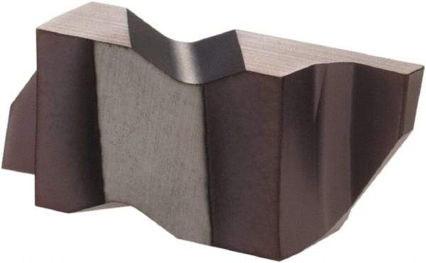 Hertel - 3062IG Grade HC215, 1.57mm Cutting Width Carbide Grooving Insert - 3.05mm Max Depth of Cut, Right Hand, TiAlN Finish - USA Tool & Supply