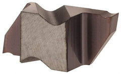 Hertel - 2M150IG K Grade HC215, 1.5mm Cutting Width Carbide Grooving Insert - 2.79mm Max Depth of Cut, Right Hand, TiAlN Finish - USA Tool & Supply