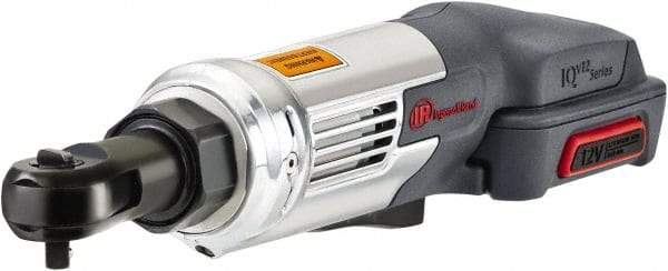 Ingersoll-Rand - 1/4" Drive 12 Volt Angled Cordless Impact Wrench & Ratchet - 260 RPM, 30 Ft/Lb Torque, Lithium-Ion Batteries Not Included - USA Tool & Supply