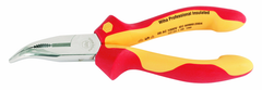 Insulated Bent Nose Pliers with Cutters 6.3" - USA Tool & Supply