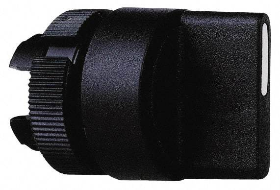 Schneider Electric - 22mm Mount Hole, 3 Position, Knob Operated, Selector Switch Only - Black, Maintained (MA), Shock and Vibration Resistant - USA Tool & Supply