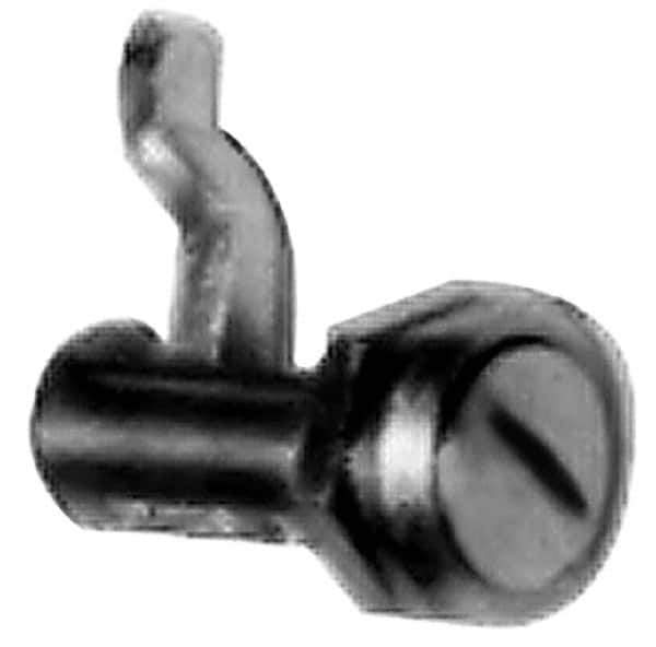 Dzus - 1/4 Turn Pawl Latch - 0.375 to 0.750 Grip, Zinc Plated Steel - USA Tool & Supply