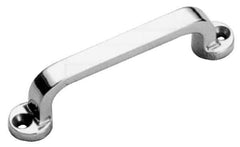 Sugatsune - 13/64" Handle Diam, Unfinished Steel Drawer Pull - 1" Projection, 3-15/32" Center to Center - USA Tool & Supply