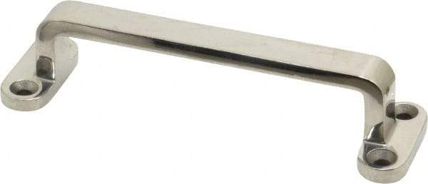 Sugatsune - 5/16" Handle Diam, Unfinished Steel Drawer Pull - 1-3/16" Projection, 5-3/16" Center to Center - USA Tool & Supply