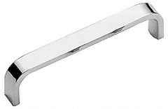 Sugatsune - 3/16" Handle Diam, Polished Stainless Steel Drawer Pull - 29/32" Projection, 3-11/32" Center to Center, 3-11/32" Long - USA Tool & Supply