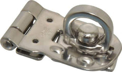 Sugatsune - 1-9/16" Long x 7/8" Wide, Durable Hasp - Stainless Steel - USA Tool & Supply