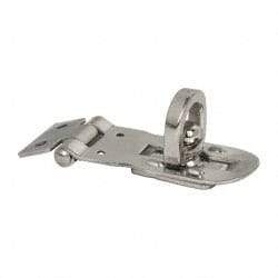Sugatsune - 1-31/32" Long x 7/8" Wide, Durable Hasp - Stainless Steel - USA Tool & Supply