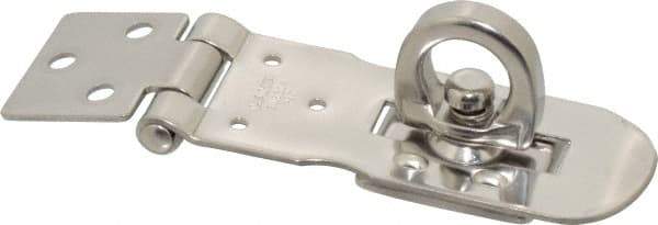 Sugatsune - 2-15/16" Long x 1-1/16" Wide, Durable Hasp - Stainless Steel - USA Tool & Supply