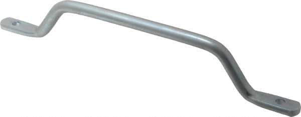 Made in USA - 13" Long, Grab Handle - Zinc Finish, Steel - USA Tool & Supply