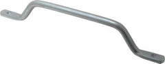 Made in USA - 13" Long, Grab Handle - Zinc Finish, Steel - USA Tool & Supply
