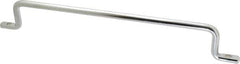 Made in USA - 14" Long, Grab Handle - Chrome Finish - USA Tool & Supply